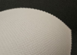 Silicone-coated glass fibre membrane